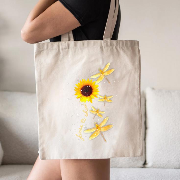 Dragonfly Sunflower Teacher Growth Mindset Choose To Shine Canvas Tote Bag, novelty gifts, funny gifts Dragonfly Sunflower Teacher Growth Mindset Choose To Shine Canvas Tote Bag, novelty gifts, funny gifts