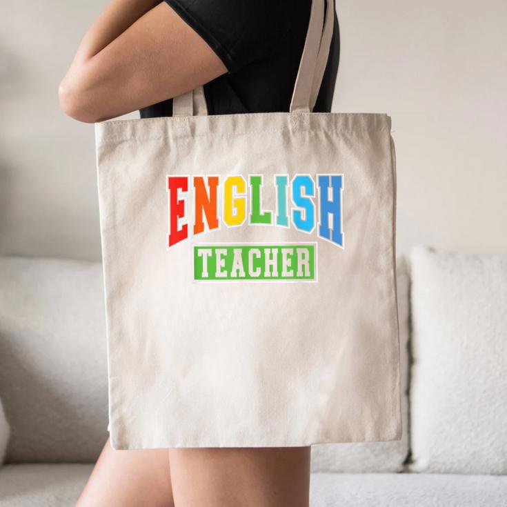 English Teacher Men Women Grammar Class English Teacher Canvas Tote Bag, novelty gifts, funny gifts