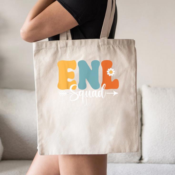 ENL Squad Back To School Teachers Students ENL Crew Men Women Girls Kids Canvas Tote Bag, novelty gifts, funny gifts