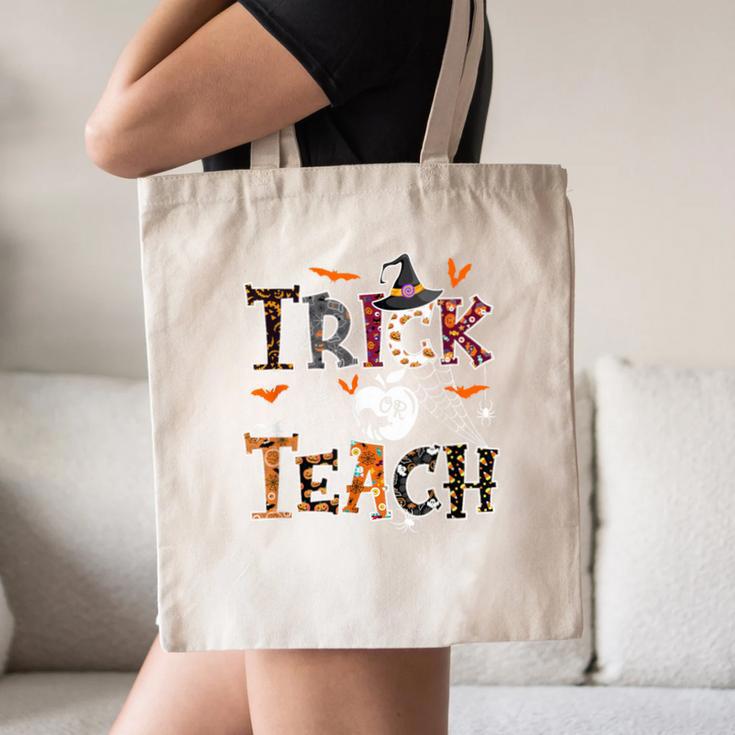 Fall Holiday Themed Thanksgiving Halloween Teacher Trick Or Canvas Tote Bag, novelty gifts, funny gifts Fall Holiday Themed Thanksgiving Halloween Teacher Trick Or Canvas Tote Bag, novelty gifts, funny gifts