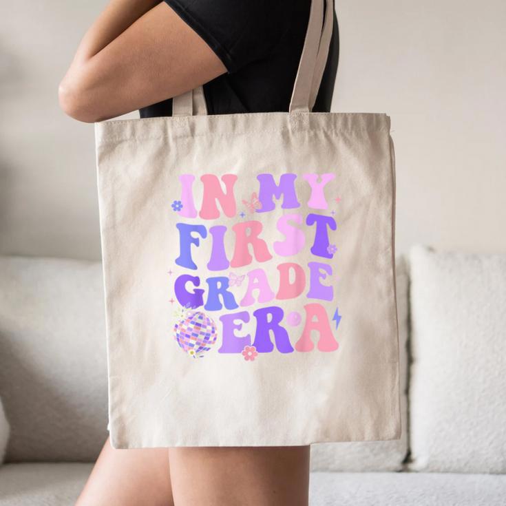 In My First Grade Era 1st Grade Girls Teacher Back To School Canvas Tote Bag, novelty gifts, funny gifts In My First Grade Era 1st Grade Girls Teacher Back To School Canvas Tote Bag, novelty gifts, funny gifts