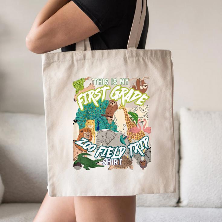 First Grade Zoo Field Trip Matching Student Teacher Class Canvas Tote Bag, novelty gifts, funny gifts First Grade Zoo Field Trip Matching Student Teacher Class Canvas Tote Bag, novelty gifts, funny gifts