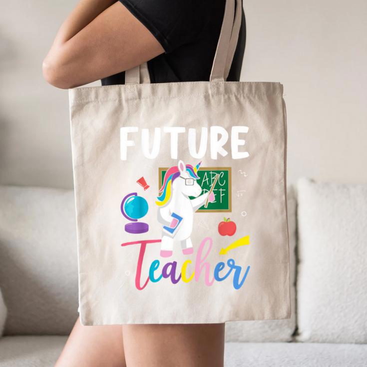 Future Teacher School Teacher Female Canvas Tote Bag, novelty gifts, funny gifts
