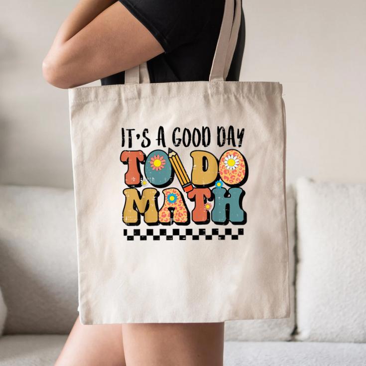 Good Day To Do Math Teacher Vintage Groovy Nerd Women Men Canvas Tote Bag, novelty gifts, funny gifts Good Day To Do Math Teacher Vintage Groovy Nerd Women Men Canvas Tote Bag, novelty gifts, funny gifts