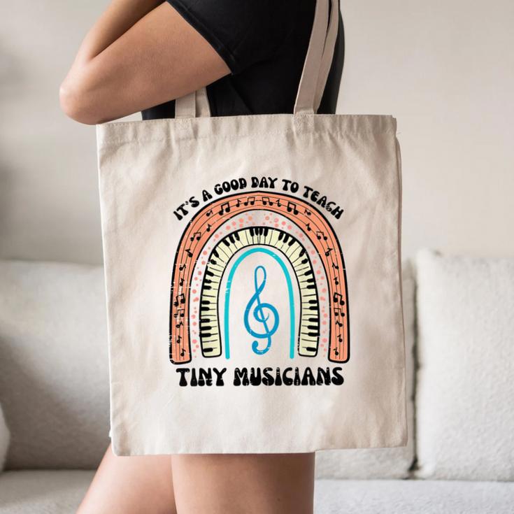 Good Day To Teach Tiny Musicians Piano Music Teacher Women Canvas Tote Bag, novelty gifts, funny gifts Good Day To Teach Tiny Musicians Piano Music Teacher Women Canvas Tote Bag, novelty gifts, funny gifts