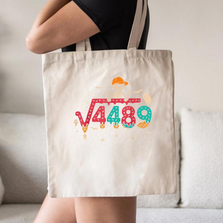 HUGvyn Square Root 4489 Math Teacher 67 Meme Halloween Canvas Tote Bag, novelty gifts, funny gifts HUGvyn Square Root 4489 Math Teacher 67 Meme Halloween Canvas Tote Bag, novelty gifts, funny gifts