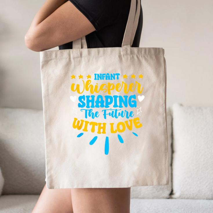 Infant Whisperer Daycare School Childcare Infant Teacher Canvas Tote Bag, novelty gifts, funny gifts Infant Whisperer Daycare School Childcare Infant Teacher Canvas Tote Bag, novelty gifts, funny gifts