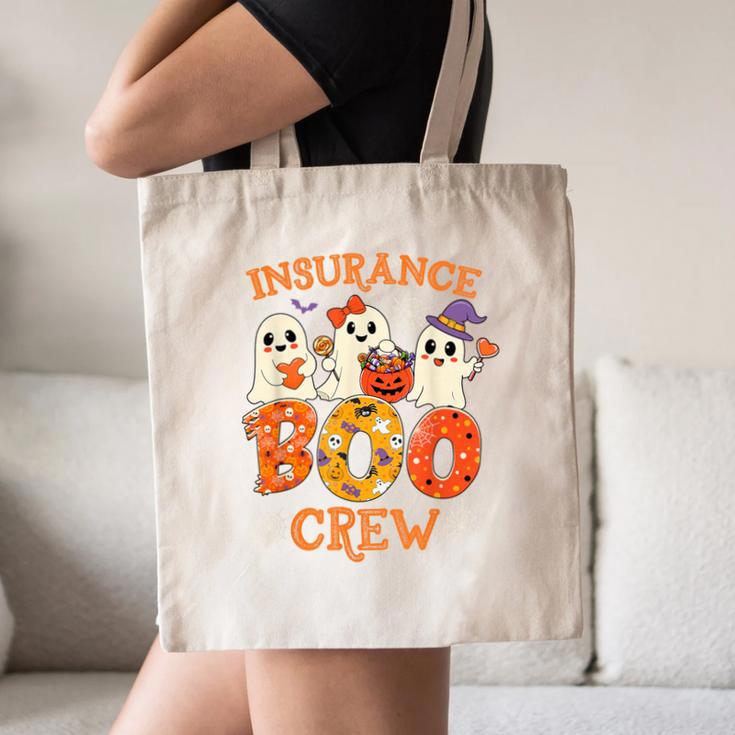 Insurance Boo Crew Halloween Spooky Costume Teacher Canvas Tote Bag, novelty gifts, funny gifts Insurance Boo Crew Halloween Spooky Costume Teacher Canvas Tote Bag, novelty gifts, funny gifts