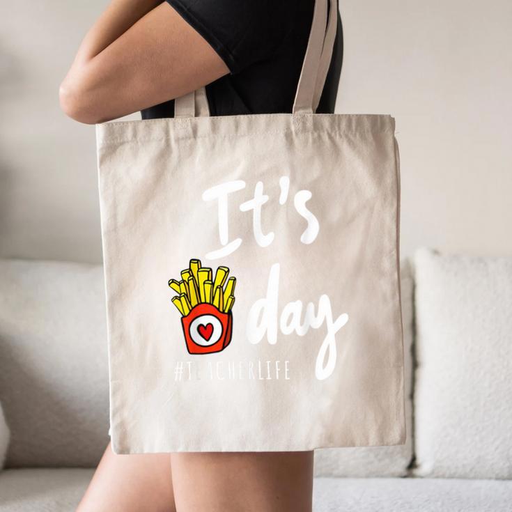 It's Fry Day Teacher Life Canvas Tote Bag, novelty gifts, funny gifts It's Fry Day Teacher Life Canvas Tote Bag, novelty gifts, funny gifts