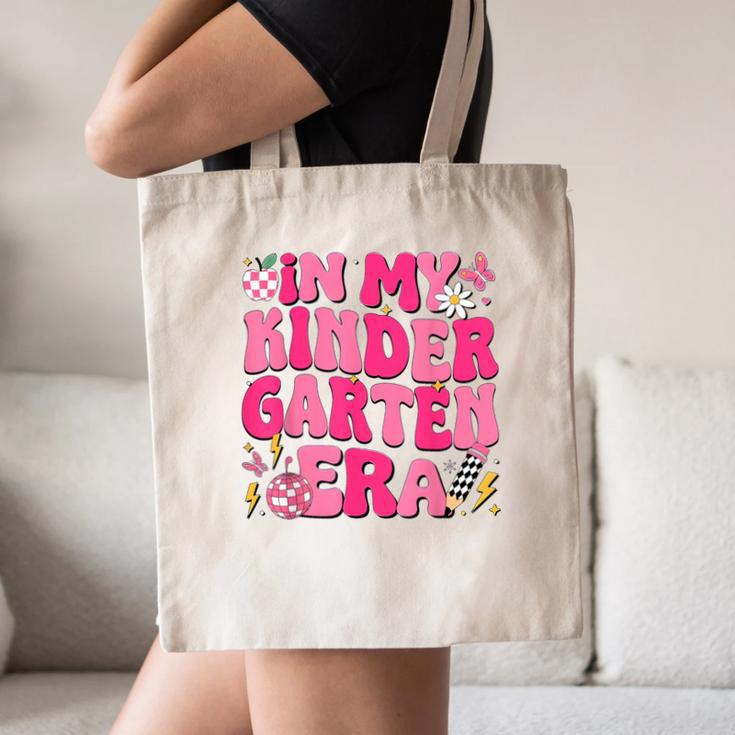 In My Kindergarten Era Girl Back To School Kinder Teacher Canvas Tote Bag, novelty gifts, funny gifts In My Kindergarten Era Girl Back To School Kinder Teacher Canvas Tote Bag, novelty gifts, funny gifts