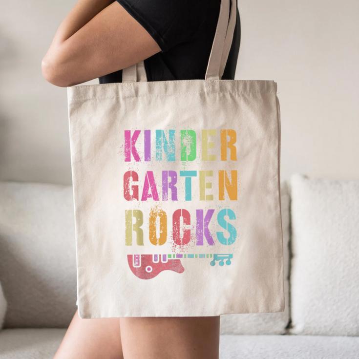 KINDERGARTEN ROCKS Teacher Crew Rock Star Kinder Team Canvas Tote Bag, novelty gifts, funny gifts KINDERGARTEN ROCKS Teacher Crew Rock Star Kinder Team Canvas Tote Bag, novelty gifts, funny gifts