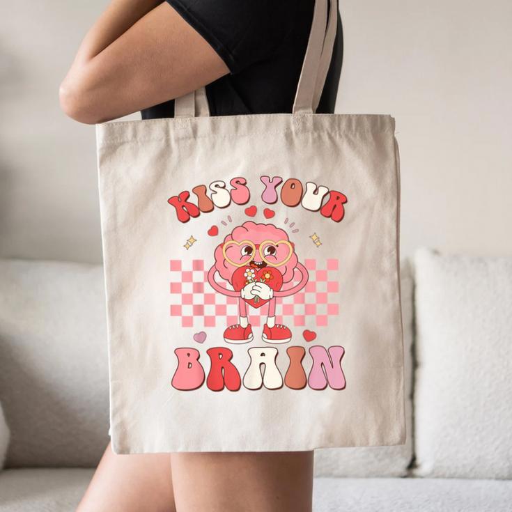 Kiss Your Brain Valentines Test Day Teacher Squad Kids Canvas Tote Bag, novelty gifts, funny gifts Kiss Your Brain Valentines Test Day Teacher Squad Kids Canvas Tote Bag, novelty gifts, funny gifts