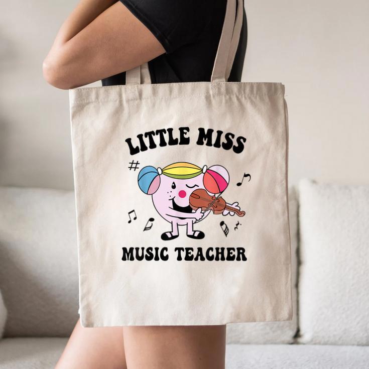 Little Miss Music Teacher Music Teacher Team Canvas Tote Bag, novelty gifts, funny gifts Little Miss Music Teacher Music Teacher Team Canvas Tote Bag, novelty gifts, funny gifts