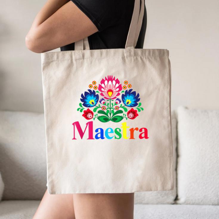 Maestra Proud Spanish Teacher Bilingual Teacher Latina Canvas Tote Bag, novelty gifts, funny gifts Maestra Proud Spanish Teacher Bilingual Teacher Latina Canvas Tote Bag, novelty gifts, funny gifts