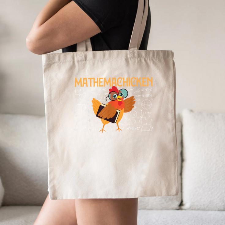 Math Nerd The Mathemachicken a Math Teacher Canvas Tote Bag, novelty gifts, funny gifts Math Nerd The Mathemachicken a Math Teacher Canvas Tote Bag, novelty gifts, funny gifts