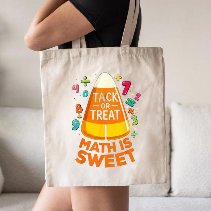 Math Teacher Halloween Costume Trick Or Treat Math Sweet Canvas Tote Bag, novelty gifts, funny gifts Math Teacher Halloween Costume Trick Or Treat Math Sweet Canvas Tote Bag, novelty gifts, funny gifts