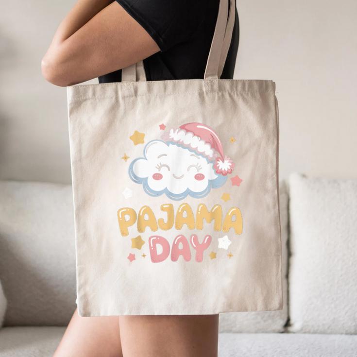 Pajama Day School Spirit Week Fun Cloud Teacher Canvas Tote Bag, novelty gifts, funny gifts Pajama Day School Spirit Week Fun Cloud Teacher Canvas Tote Bag, novelty gifts, funny gifts
