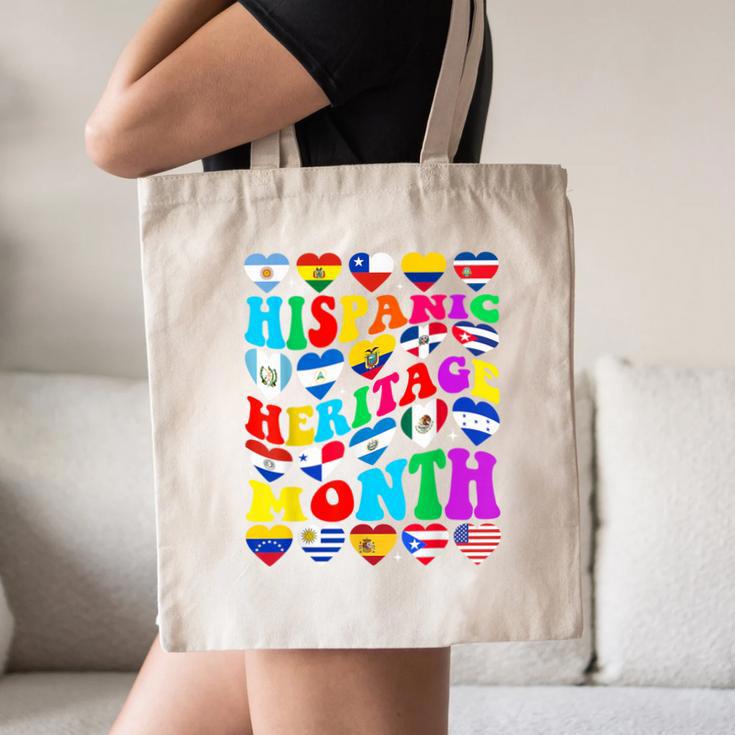 Hispanic Heritage Month 2025 Latino Puerto Rico Teacher Kids Canvas Tote Bag, novelty gifts, funny gifts