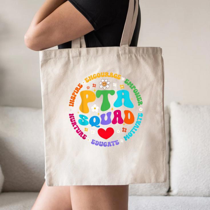 Parents Teacher Association Team Supporter PTA Squad For Men Women Girls Kids Canvas Tote Bag, novelty gifts, funny gifts