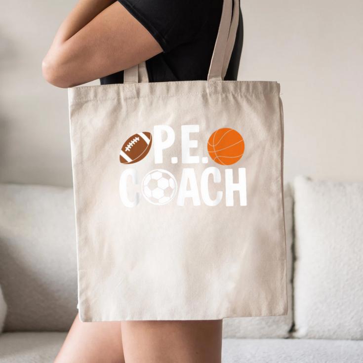 PE Gym Teacher Quotes School Class Instructor And Coach Canvas Tote Bag, novelty gifts, funny gifts