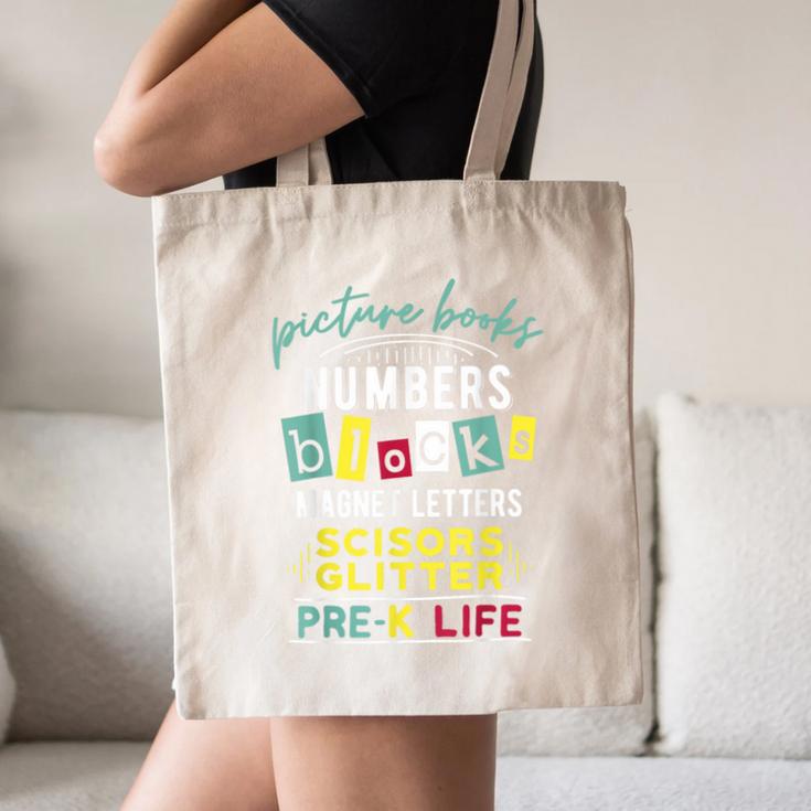 Pre-K Life Preschool Teacher Tees Men Women T-Shirt Canvas Tote Bag, novelty gifts, funny gifts Pre-K Life Preschool Teacher Tees Men Women T-Shirt Canvas Tote Bag, novelty gifts, funny gifts