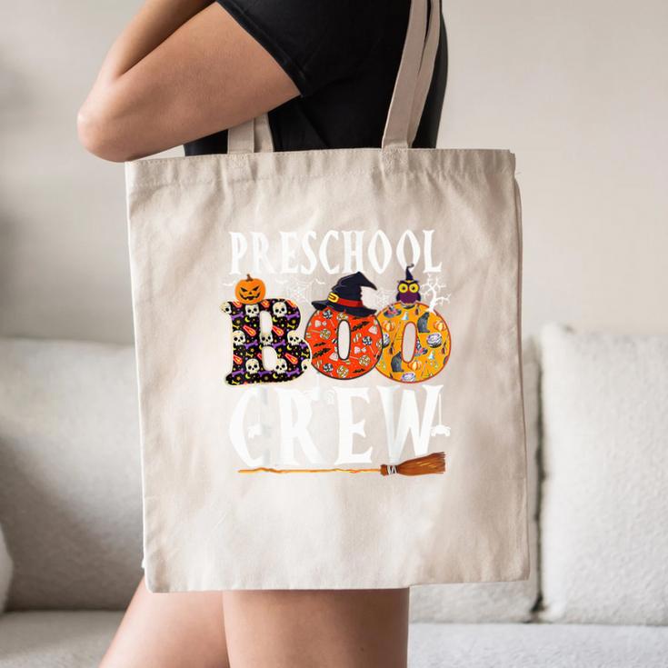 Preschool Boo Crew Teacher Halloween Canvas Tote Bag, novelty gifts, funny gifts Preschool Boo Crew Teacher Halloween Canvas Tote Bag, novelty gifts, funny gifts