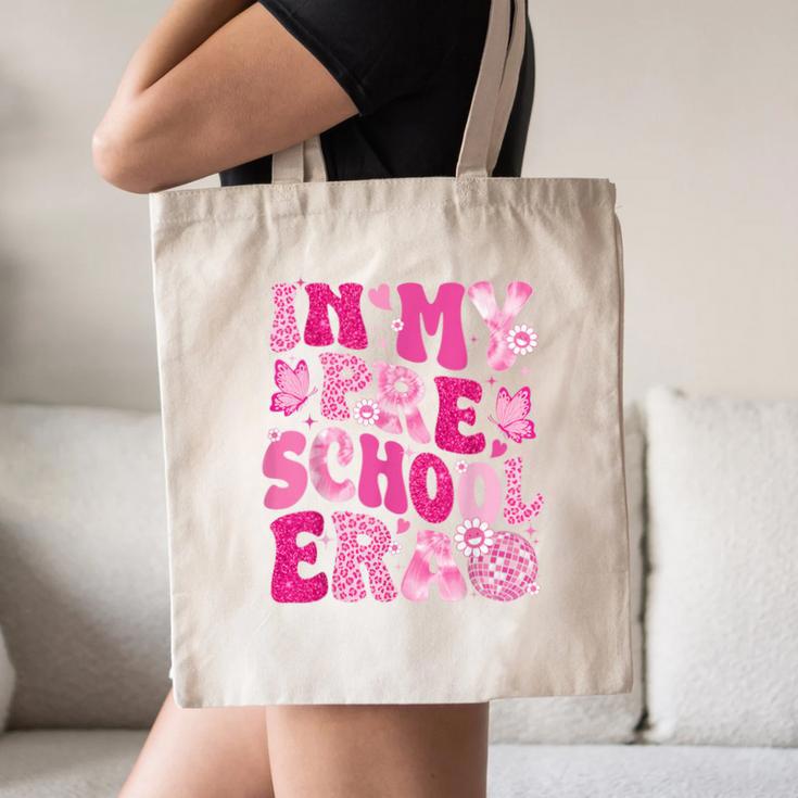 In My Preschool Era Teachers Women Back To School Kids Girls Canvas Tote Bag, novelty gifts, funny gifts