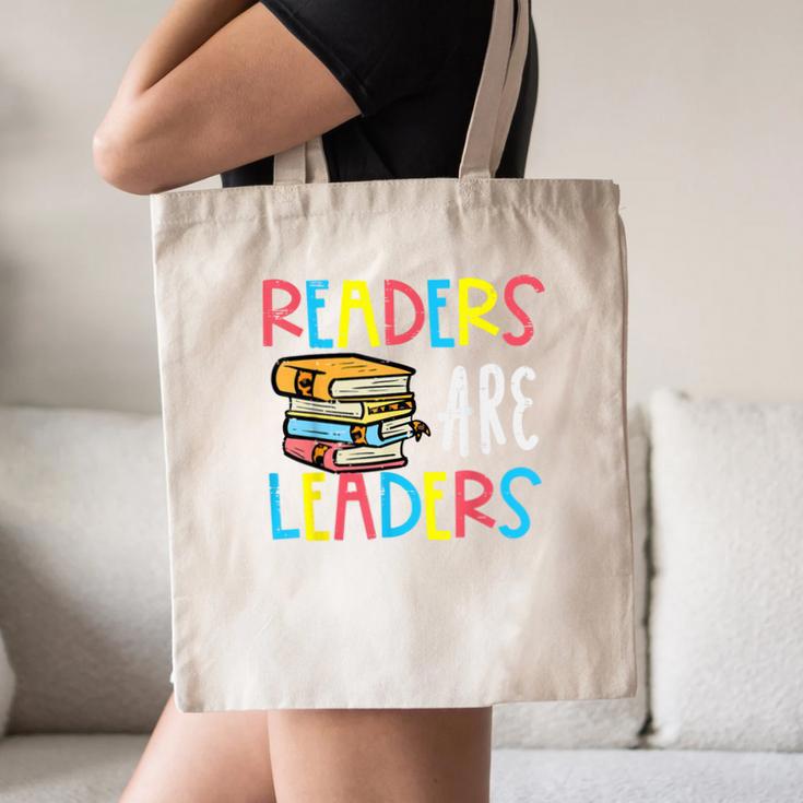 Readers Are Leaders Reading Book Lover Teacher Women Men Kid Canvas Tote Bag, novelty gifts, funny gifts