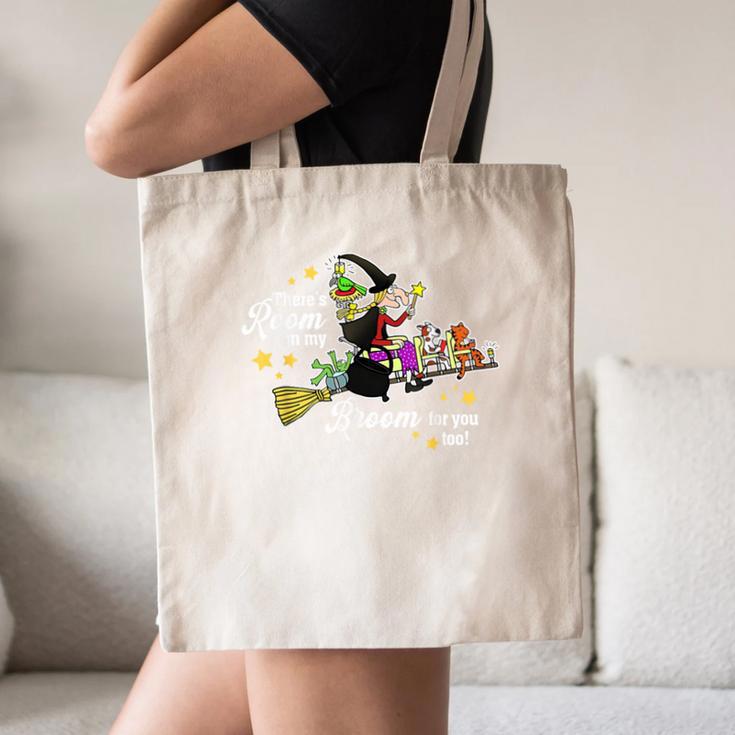 There's Room On My Broom For You Too Teacher Halloween Canvas Tote Bag, novelty gifts, funny gifts There's Room On My Broom For You Too Teacher Halloween Canvas Tote Bag, novelty gifts, funny gifts