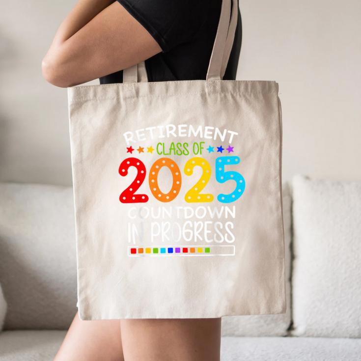 Retirement Class Of 2025 Teacher Countdown Loading Teacher Canvas Tote Bag, novelty gifts, funny gifts Retirement Class Of 2025 Teacher Countdown Loading Teacher Canvas Tote Bag, novelty gifts, funny gifts