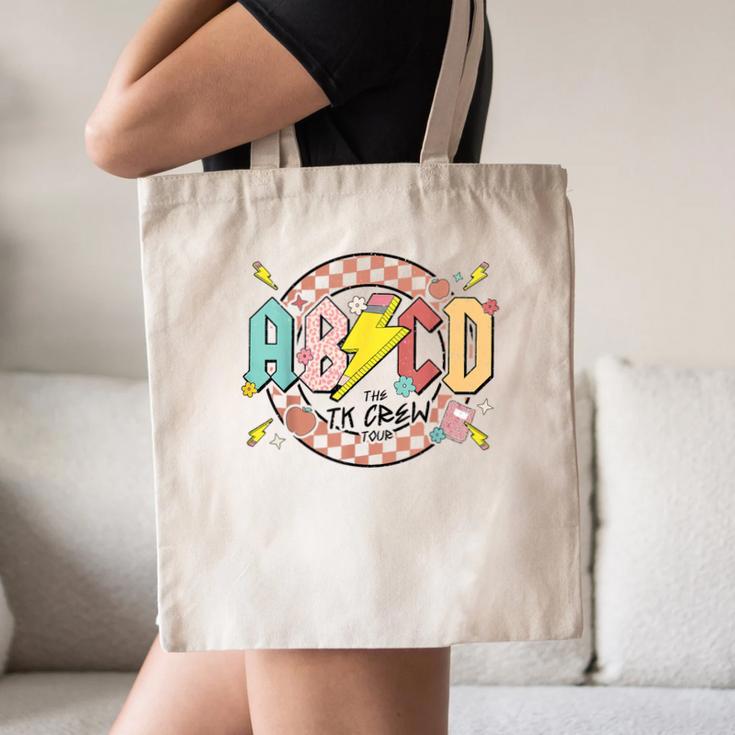 Retro ABCD Transitional Kindergarten Teacher Tour TK Teacher Canvas Tote Bag, novelty gifts, funny gifts Retro ABCD Transitional Kindergarten Teacher Tour TK Teacher Canvas Tote Bag, novelty gifts, funny gifts