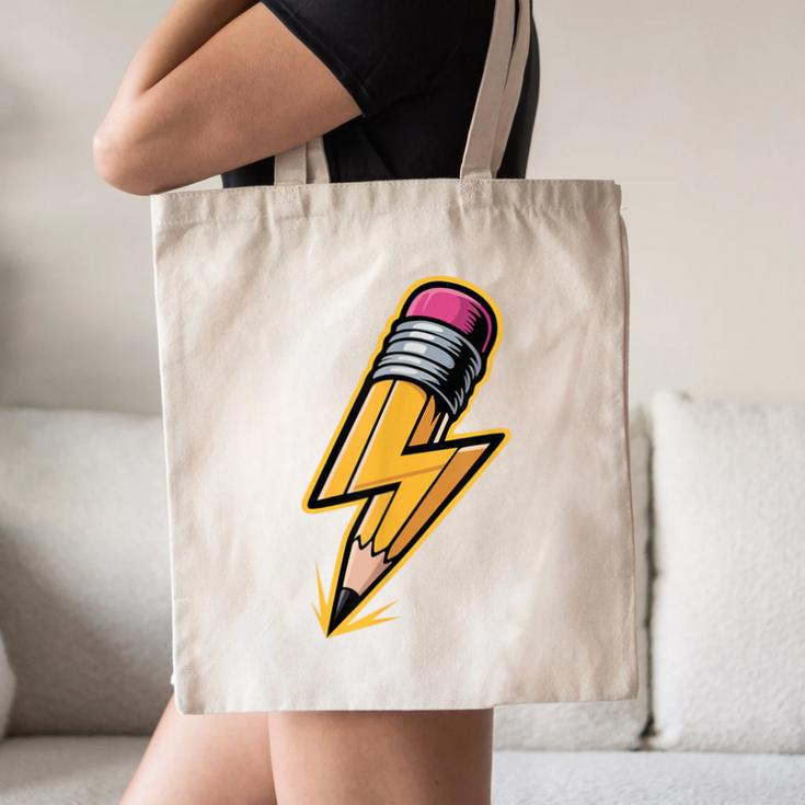 Retro Pencil Pencil Back To School Teacher Student Canvas Tote Bag, novelty gifts, funny gifts Retro Pencil Pencil Back To School Teacher Student Canvas Tote Bag, novelty gifts, funny gifts