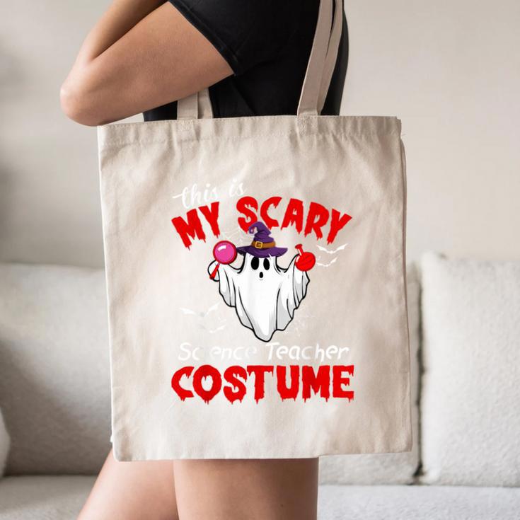 This Is My Scary Science Teacher Costume Ghost Halloween Canvas Tote Bag, novelty gifts, funny gifts This Is My Scary Science Teacher Costume Ghost Halloween Canvas Tote Bag, novelty gifts, funny gifts