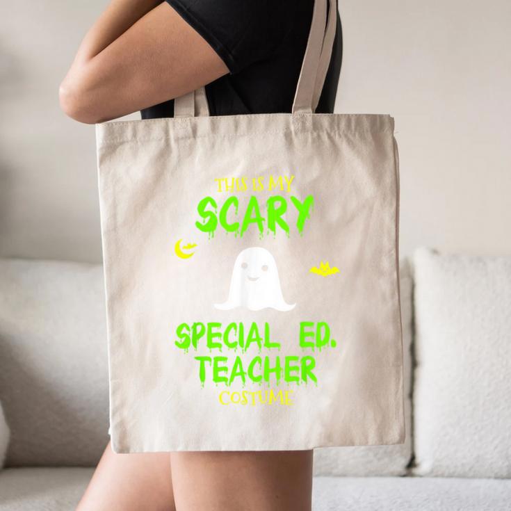Scary Special Education Ed Teacher Costume Halloween Easy Canvas Tote Bag, novelty gifts, funny gifts Scary Special Education Ed Teacher Costume Halloween Easy Canvas Tote Bag, novelty gifts, funny gifts