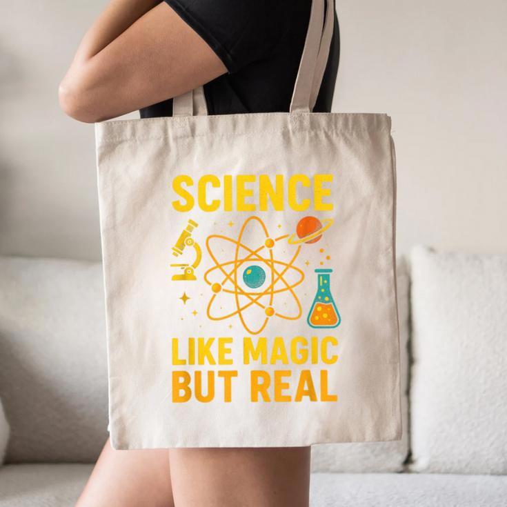 Science Like Magic But Real Nerdy Teacher Canvas Tote Bag, novelty gifts, funny gifts Science Like Magic But Real Nerdy Teacher Canvas Tote Bag, novelty gifts, funny gifts