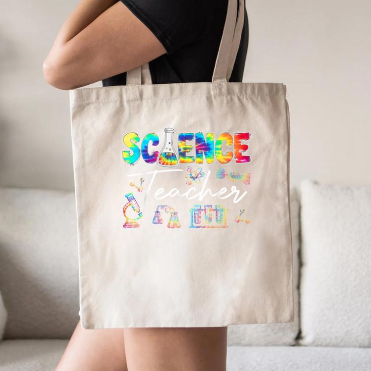 Science Teacher Tie Dye First Day Of School Back To School Men Women Girls Kids Canvas Tote Bag, novelty gifts, funny gifts Science Teacher Tie Dye First Day Of School Back To School Men Women Girls Kids Canvas Tote Bag, novelty gifts, funny gifts