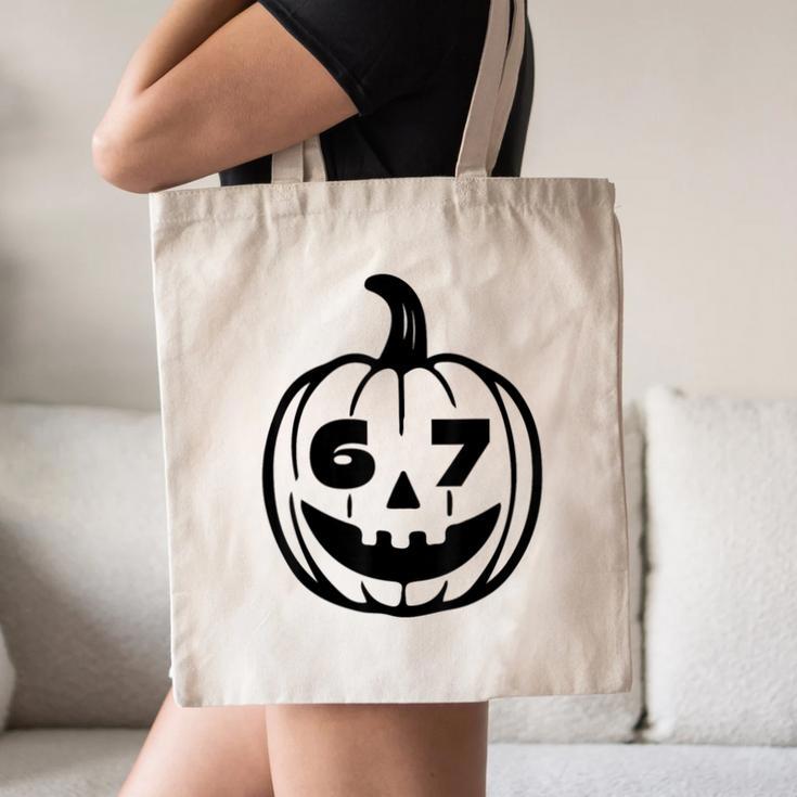 Six Seven Halloween Costume For Students Teachers Canvas Tote Bag, novelty gifts, funny gifts