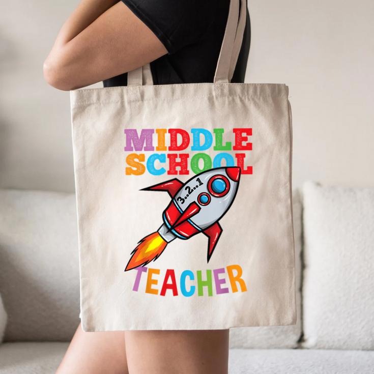Space Middle School Teacher Back To School Men Women Kids Canvas Tote Bag, novelty gifts, funny gifts Space Middle School Teacher Back To School Men Women Kids Canvas Tote Bag, novelty gifts, funny gifts
