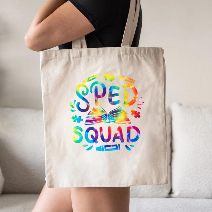 Special Education Teacher Sped Squad SPED Teacher Tie Dye Canvas Tote Bag, novelty gifts, funny gifts Special Education Teacher Sped Squad SPED Teacher Tie Dye Canvas Tote Bag, novelty gifts, funny gifts