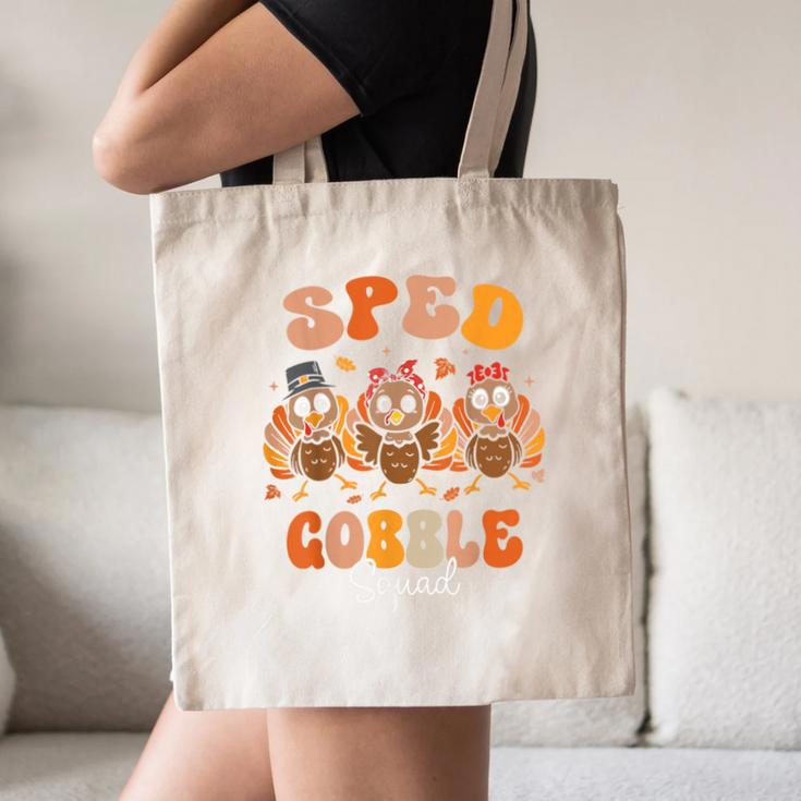 Sped Teacher Gobble Squad Thanksgiving Special Education Canvas Tote Bag, novelty gifts, funny gifts Sped Teacher Gobble Squad Thanksgiving Special Education Canvas Tote Bag, novelty gifts, funny gifts
