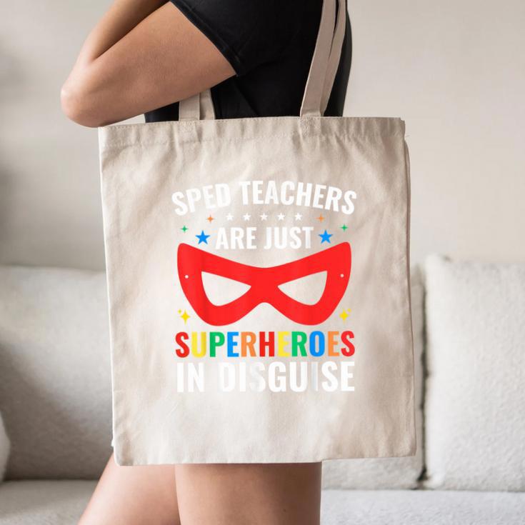 SPED Teacher Are Just Superheroes Disguise Special Education Canvas Tote Bag, novelty gifts, funny gifts SPED Teacher Are Just Superheroes Disguise Special Education Canvas Tote Bag, novelty gifts, funny gifts