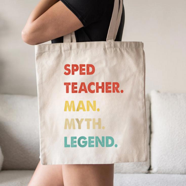 Sped Teacher Man Myth Legend Canvas Tote Bag, novelty gifts, funny gifts Sped Teacher Man Myth Legend Canvas Tote Bag, novelty gifts, funny gifts