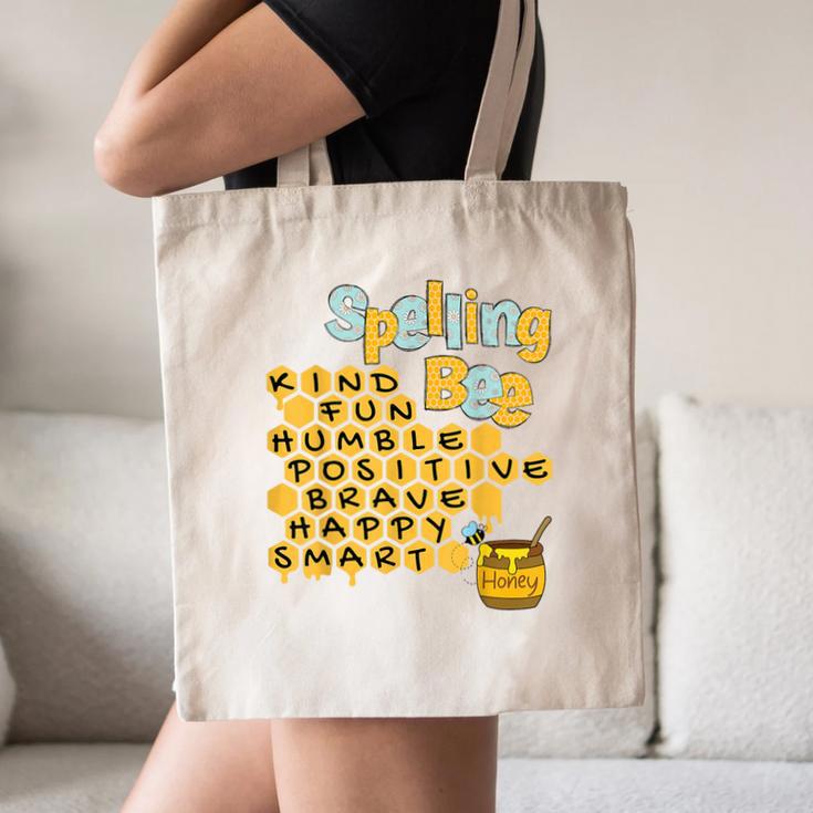 Spelling Bee Kind Positive Kindness Women Teacher Canvas Tote Bag, novelty gifts, funny gifts Spelling Bee Kind Positive Kindness Women Teacher Canvas Tote Bag, novelty gifts, funny gifts