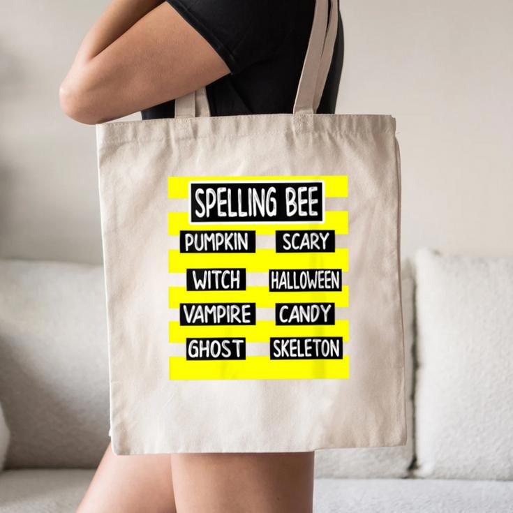 Spelling Bee Pun Halloween Costume For Teachers Canvas Tote Bag, novelty gifts, funny gifts Spelling Bee Pun Halloween Costume For Teachers Canvas Tote Bag, novelty gifts, funny gifts