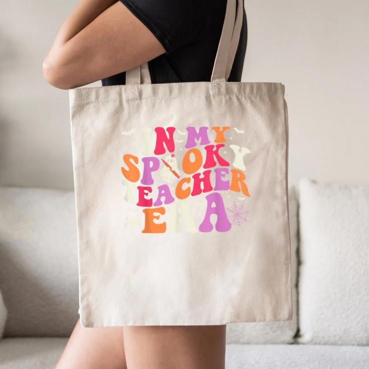 In My Spooky Teacher Era Halloween Teacher Back To School Canvas Tote Bag, novelty gifts, funny gifts In My Spooky Teacher Era Halloween Teacher Back To School Canvas Tote Bag, novelty gifts, funny gifts