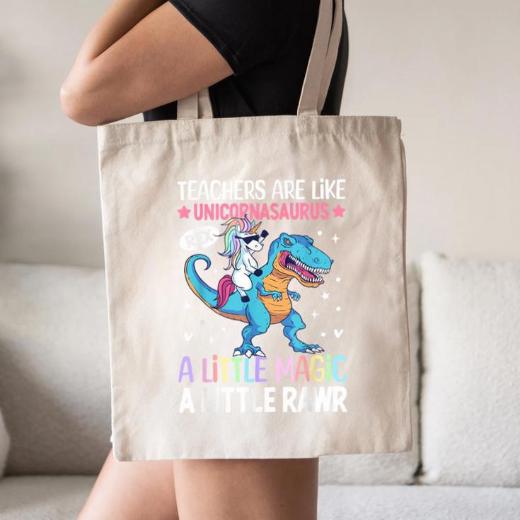 T Rex Dinosaur Unicorn Teachers Are Like Unicornasaurus Rex Canvas Tote Bag, novelty gifts, funny gifts T Rex Dinosaur Unicorn Teachers Are Like Unicornasaurus Rex Canvas Tote Bag, novelty gifts, funny gifts