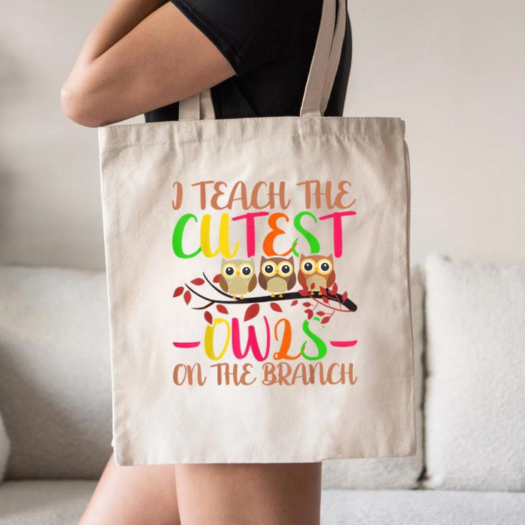 I Teach The Cutest Owls Christmas Or Teachers Day Canvas Tote Bag, novelty gifts, funny gifts I Teach The Cutest Owls Christmas Or Teachers Day Canvas Tote Bag, novelty gifts, funny gifts