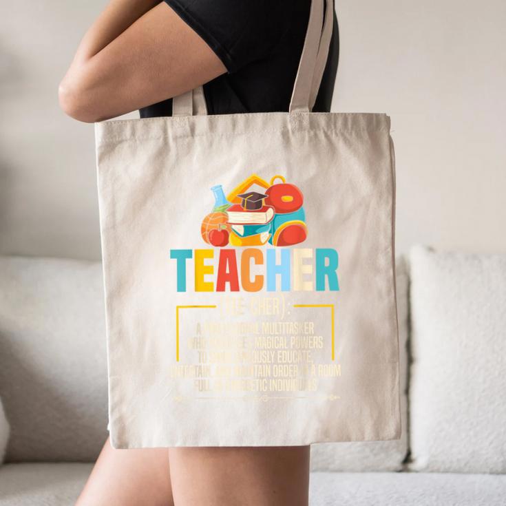 Teacher Definition Teaching School Teacher Men Women Canvas Tote Bag, novelty gifts, funny gifts Teacher Definition Teaching School Teacher Men Women Canvas Tote Bag, novelty gifts, funny gifts
