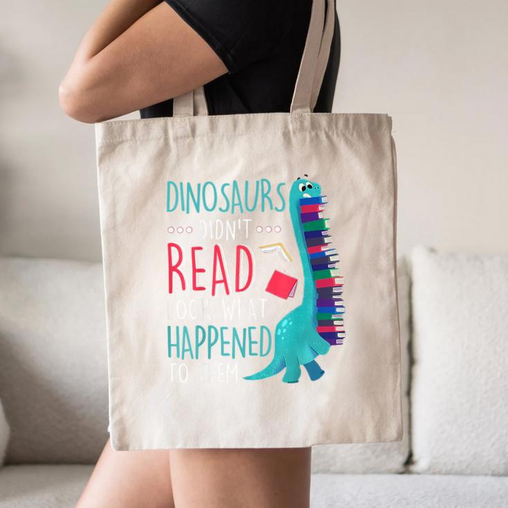 Teacher Dinosaurs Didnt Read Look What Happened Book Reading Canvas Tote Bag, novelty gifts, funny gifts Teacher Dinosaurs Didnt Read Look What Happened Book Reading Canvas Tote Bag, novelty gifts, funny gifts