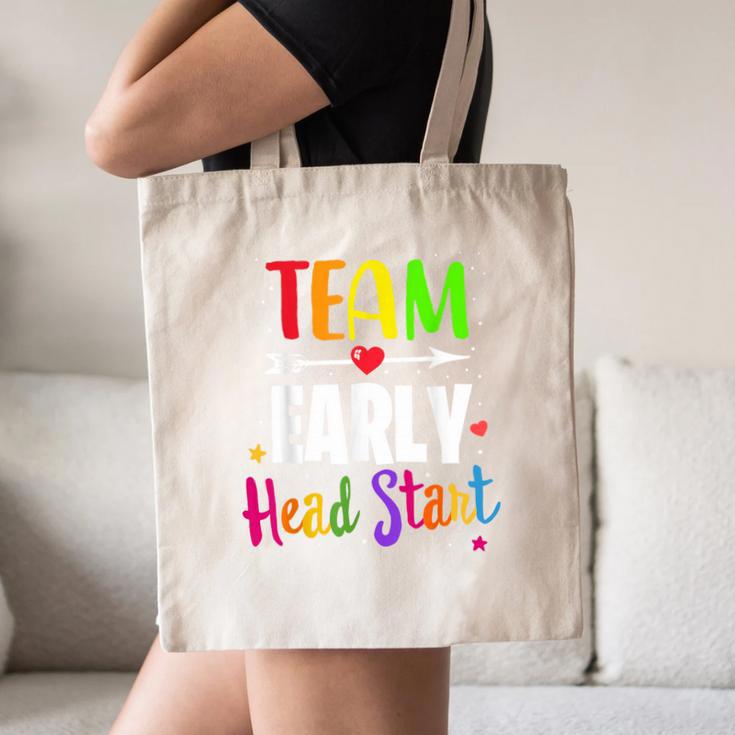 Teacher Early Childhood Education Preschool Head Start Crew Canvas Tote Bag, novelty gifts, funny gifts